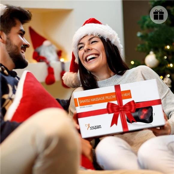 Neck Massage Pillow Shiatsu Deep Kneading Shoulder Back and Foot Massager - Picture 6 of 7